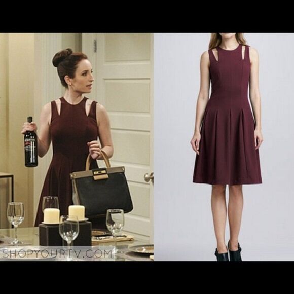 Rebecca Taylor RUNWAY Ponte Cut Out Dress - Picture 1 of 9